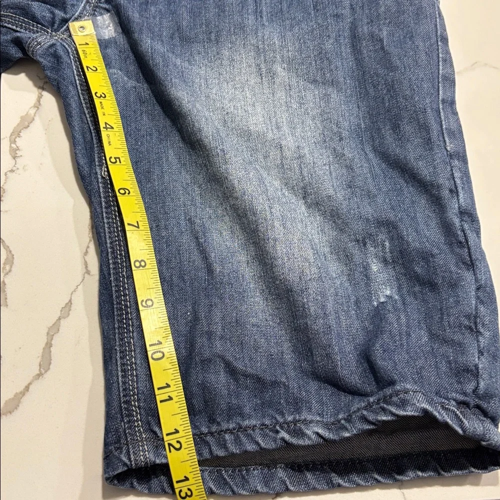 Original Denim Brand JVZ Men's Medium Wash Blue Denim Jeans Shorts Waist 31